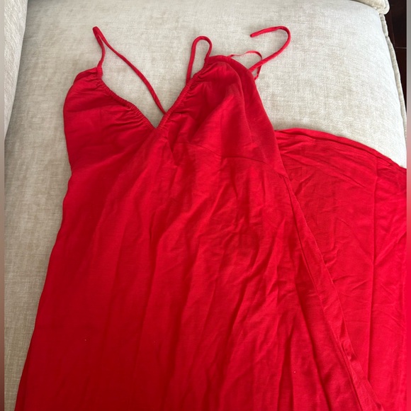 MANGO RUCHED MIDI DRESS - Picture 4 of 5